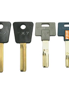 MUL-T-LOCK模帝乐钥匙胚字母珠