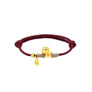 999足银纯银2026马年生肖情侣手链马上有钱小马手绳本命年红绳