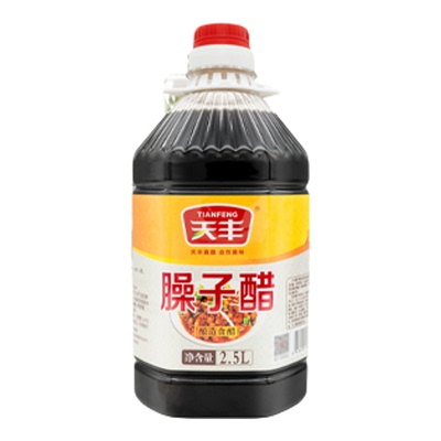 陕西户县天丰香醋臊子醋5斤商用大桶头道纯粮酿造家用食用凉拌醋