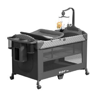 ULOP优乐博婴儿床可折叠拼接大床移动宝宝床便携式新生婴儿尿布台