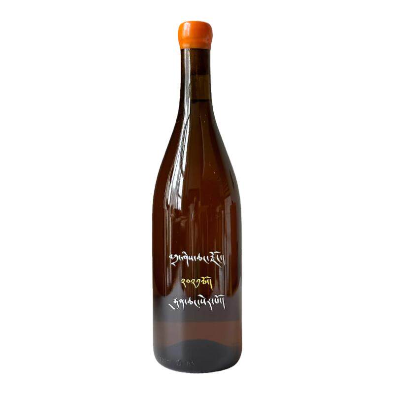 年产200瓶 国货橙酒新作 ZAXEE扎西珍藏霞多丽干白葡萄酒橙酒2023