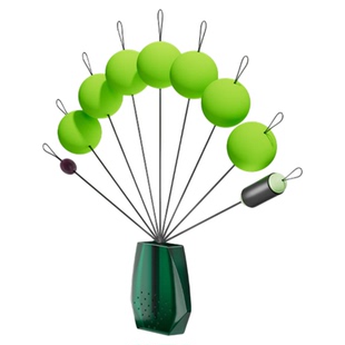 新款泡泡球七星漂高灵敏浮漂醒目漂豆传统钓野钓鲫鱼免调漂正品