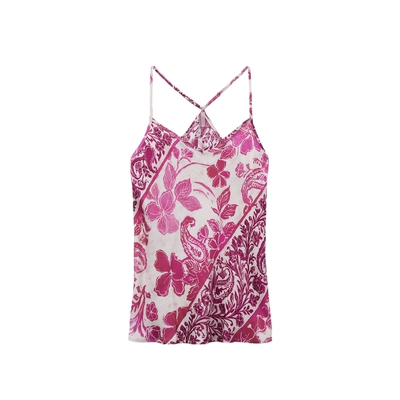 Intimissimi意舒漫26夏季新交叉美背睡衣可外穿家居服上衣LTD2606