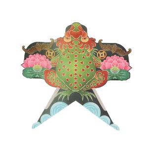 成都博物馆 皮影山海经儿童手持风筝diy材料包纸鸢博物馆文创礼物