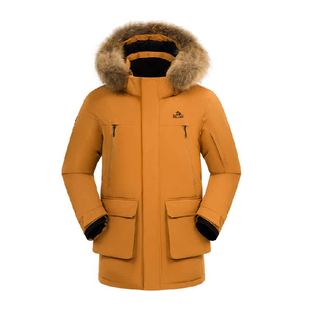 伯希和户外800蓬羽绒服男冬新款女防风保暖鹅绒服连帽登山派克服