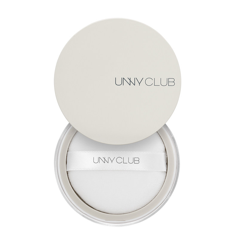新款！油光拜拜~unny悠宜散粉蜜粉控油防水提亮细致毛孔定妆持久