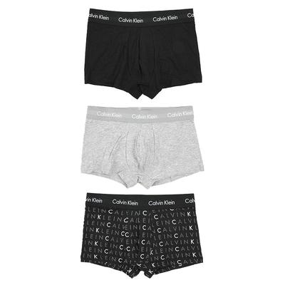 CK男士3件装平角裤内裤