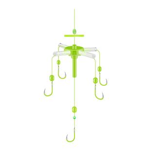 新型浮钓鲢鳙钓组专用翻板钩海杆线组套装伊势尼鱼钩海竿大头水怪