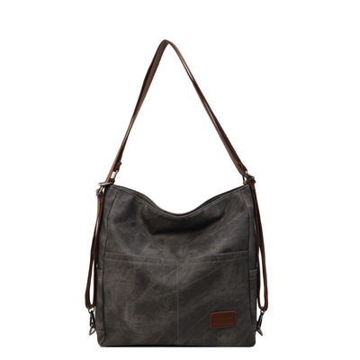 菇八八休闲大容量通勤包女双肩包