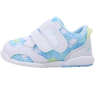 MOONSTAR月星1-3岁机能学步鞋3E宽胖款宝宝鞋轻量透气男女幼童鞋