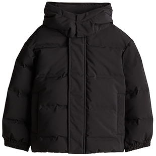 HM童装儿童女童男童羽绒服冬季休闲保暖可拆卸帽子外套1264134