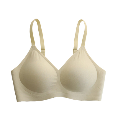 莫代尔软托果冻条无钢圈无痕文胸