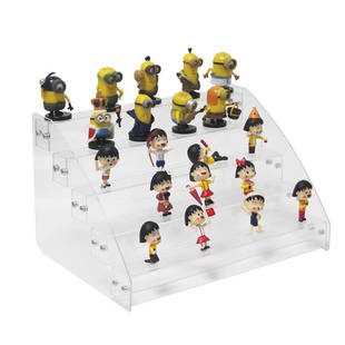 手办收纳奥特曼模型架子展示架阶梯娃娃手办展示架子泡泡玛特