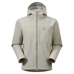 【26款】KAILAS凯乐石M8 IC连帽男款软壳衣防风防泼薄绒夹克外套