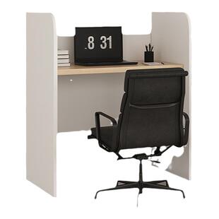 自习室学习桌沉浸式共享大学生考研自修封闭式自习桌培训桌椅组合