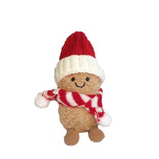 jellycat趣味花生挂饰新年衣服11cm15挂件钥匙扣醒狮娃衣过年装饰