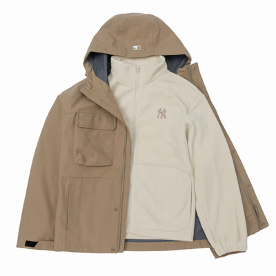 【正品】MLB情侣三合一冲锋衣