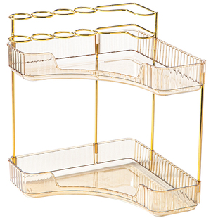 轻奢牙刷置物架洗漱杯套装卫生间洗漱台面漱口刷牙杯牙缸收纳架子