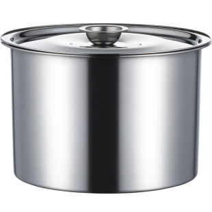 304不锈钢味盅调味罐子料缸带盖油缸猪油罐盆子商用家用厨房加厚