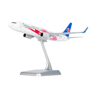 南航文创B737老家河南号精细机模1:200飞机模型合金仿真收藏摆件