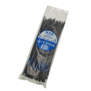 KSS尼龙扎带耐寒凯士士进口扎带塑料扎线带黑色UL认证KSS项目报价