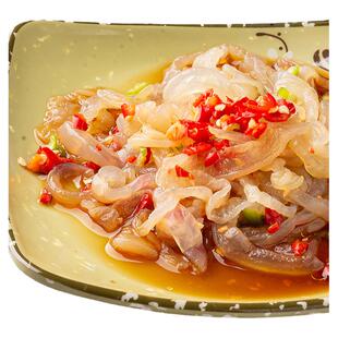 海蜇丝400g曲记素海泽海折皮海蜇丝海蜇头凉拌凉菜酒店小吃预制菜