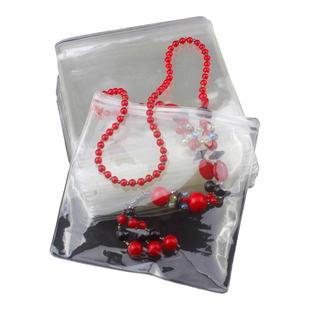 超透明纯白色PVC佛珠密封袋文玩珠宝首饰包装袋自封袋加厚玉器袋