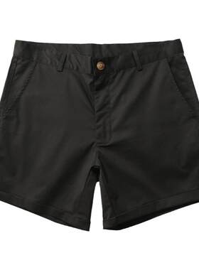 拉链西裤男三分裤夏季纯棉微弹