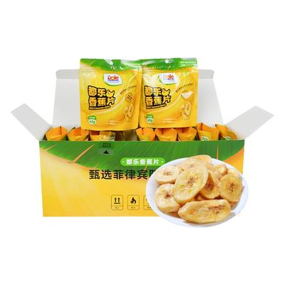 DOLE都乐香蕉片干水果脆片居家户外零食休闲娱乐即开即食学生零食