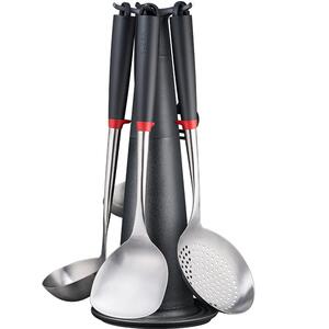 苏泊尔锅铲套装不锈钢铲勺汤勺炒菜铲子厨房厨具全套七件套装家用