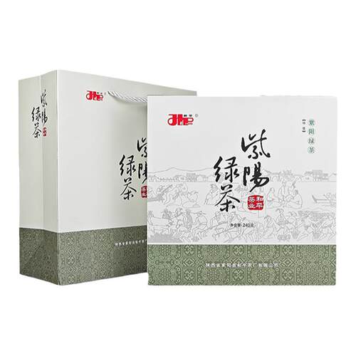 2026新茶现货特级绿茶紫阳富硒茶产区特产高山云雾240g送礼盒