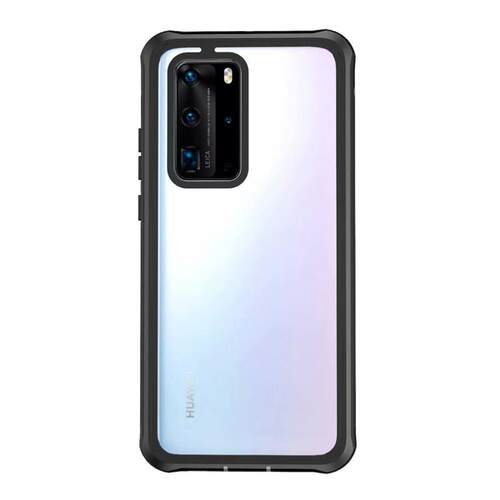 适用华为p40pro手机壳强防摔透明三防不防水HUAWEIP40Pro保护套Mate20pro全包硅胶软P30pro创意个性简约