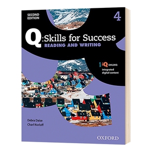 英文原版 Oxford Q Skills for Success Reading and Writing 4 牛津学术英语成功系列读写教材4级 英文版进口原版书籍 OUP Oxford
