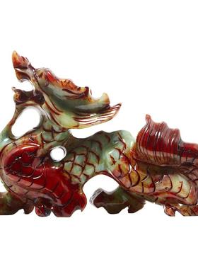 17cm书房岫玉古玄空岫玉