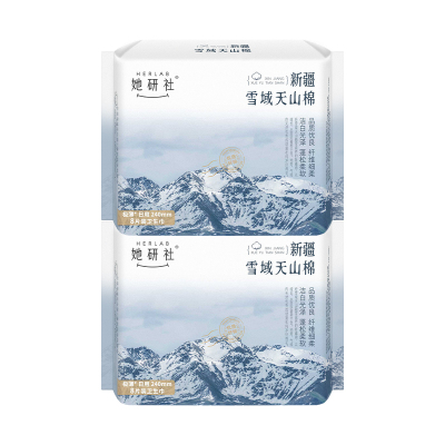 她研社新疆纯棉卫生巾240mm16片