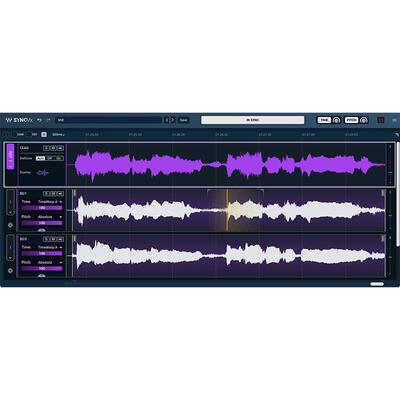 Sync Vx人声音高节奏声乐同步对齐和声对轨插件Win/Mac