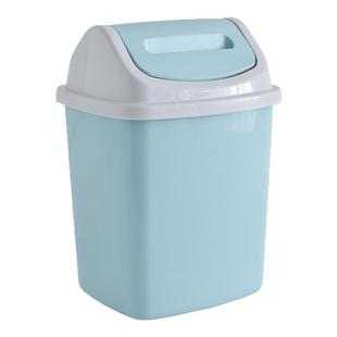 窄边带盖垃圾桶家用卫生间大号夹缝纸篓子有盖桌面小号迷你卫生桶