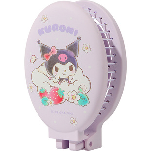 miniso名创优品三丽鸥草莓系列便携玉桂狗折叠镜梳可爱美乐蒂梳子