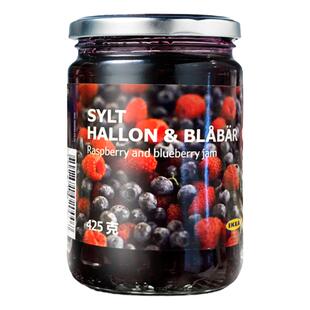 蓝莓覆盆子果酱425g肉丸酱料宜家IKEA瑞典进口包装满88元包邮家用