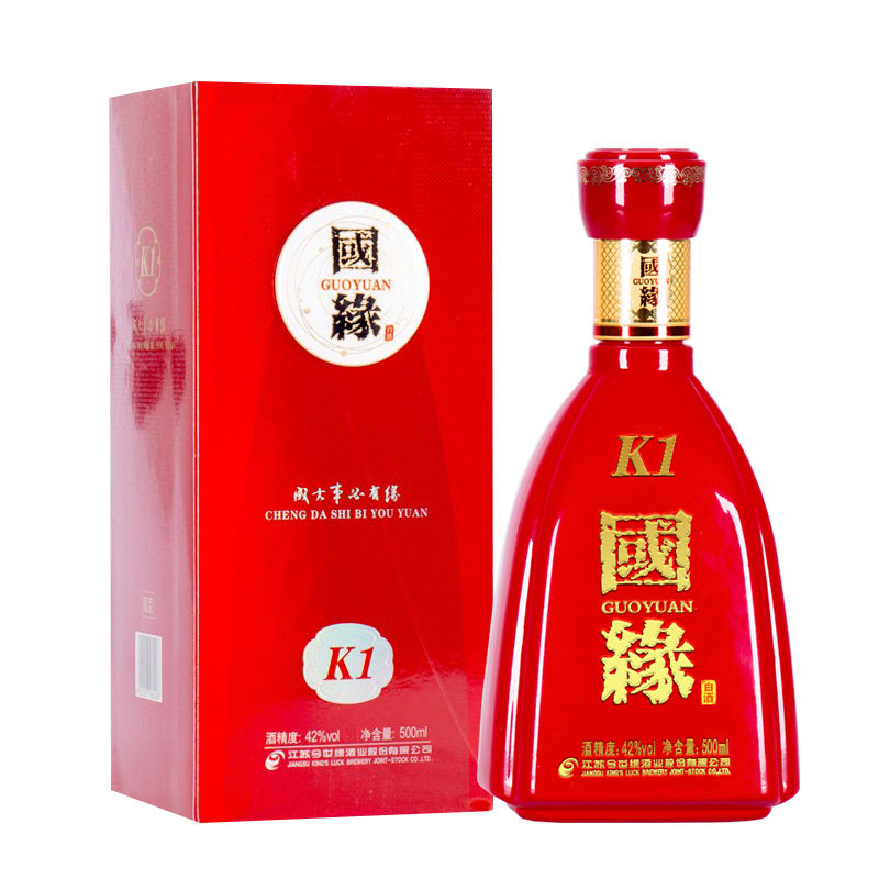 今世缘国缘K1柔雅型白酒