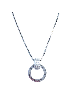 S925韩国精致罗马数字短款项链