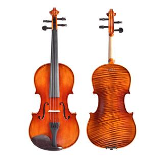 德因美进口实木手工小提琴儿童成人初学者专业考级演奏小提琴乐器