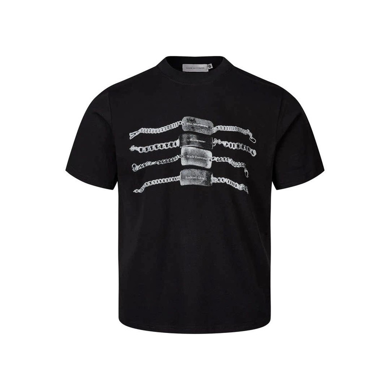 新款纯棉短袖t恤男夏季潮流简约半袖上衣港风宽松休闲潮牌体恤衫