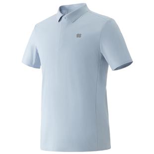 KOLON SPORT可隆POLO男士防晒UPF50+接触凉感短袖弹力针织保罗衫