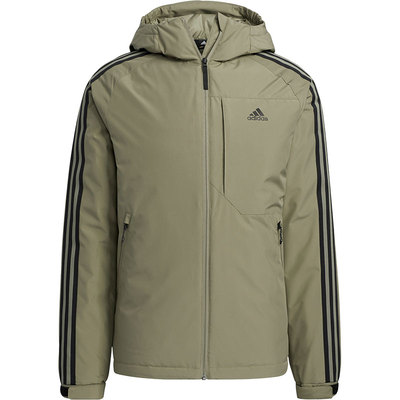 Adidas/阿迪达斯正品秋季新款男子运动保暖连帽羽绒服 H23083