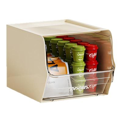 桌面茶包收纳盒茶水间咖啡胶囊置物架办公室吧台多层零食茶叶整理