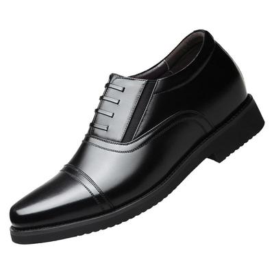 Plover三接头商务正装鞋男内增高