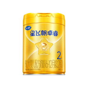 飞鹤卓睿HMO升级二段奶粉750g*4