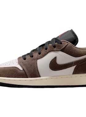 滔搏丨NIKE耐克大童AIR JORDAN 1低帮复古板鞋运动鞋553560-200
