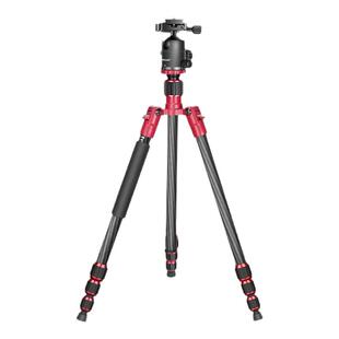 NEEWER纽碳纤维相机三脚架便携户外轻量碳素稳定支架可拆独脚架专业摄影直播手机相机通用单反微单三角架N55C